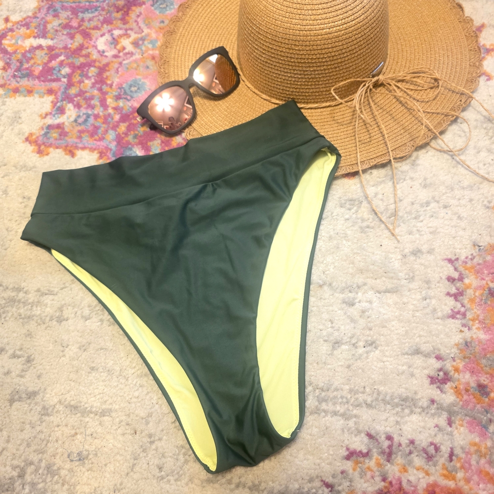 ✨NWT✨ Aerie High Cut Cheeky Bikini Swim Bottom